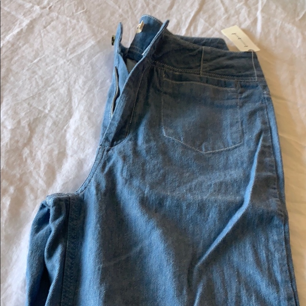 Anthropologie wide legged pants